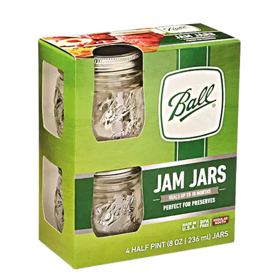 Mason Jars Ball Jam Jar 8oz Boca Regular - Coveme Ball Mason Jars